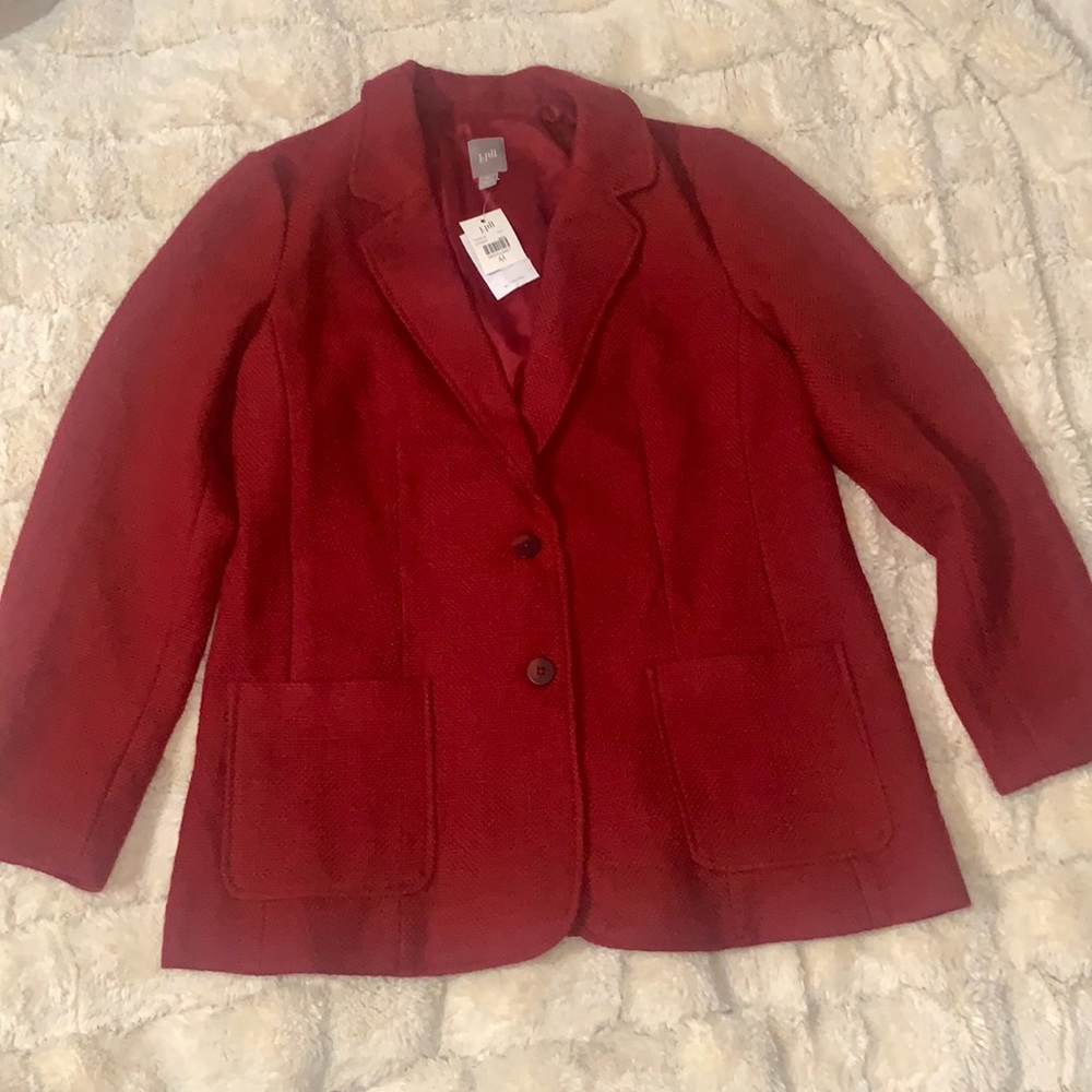 Jjill size medium wool blend NWT blazer